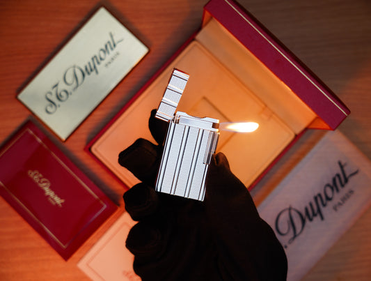 The Flame That Never Fades: A Closer Look at the Vintage 1980 St Dupont Ligne 1 Pipe Lighter