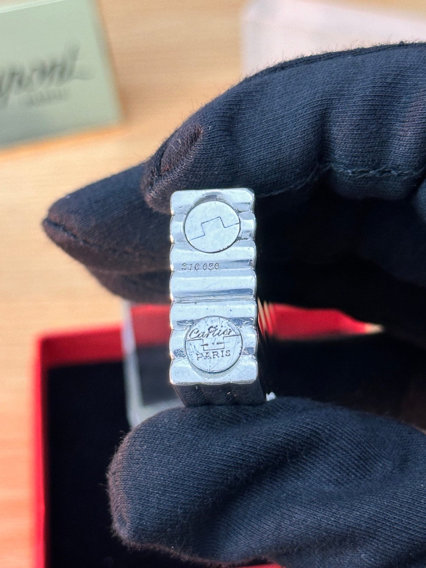 Vintage 1930 extremely Rare Cartier Solid Silver Hallmarked \ good condition \ impossible to find rare lighter collector item