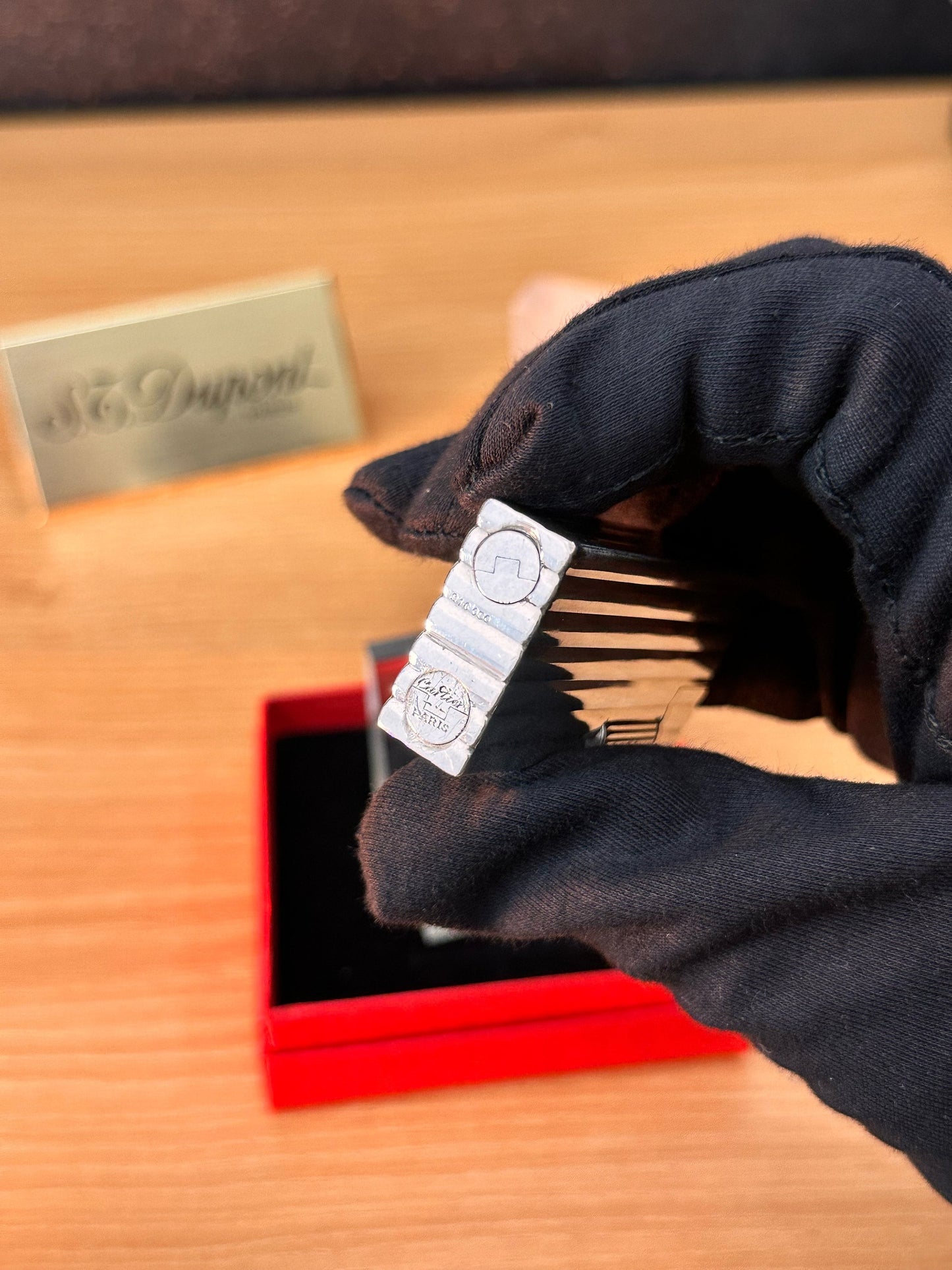 Vintage 1930 extremely Rare Cartier Solid Silver Hallmarked \ good condition \ impossible to find rare lighter collector item